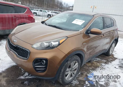 2017 Kia Sportage Lx from USA, damaged, VIN KNDPMCAC0H7077306